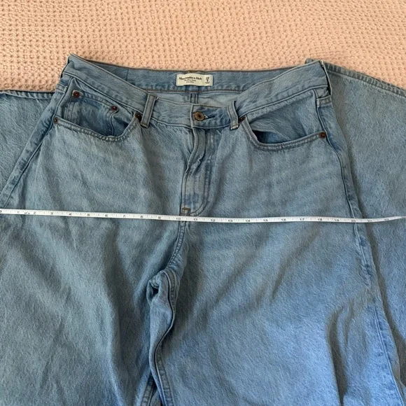 Abercrombie & Fitch The Ultra Loose Low Rise Jeans Size 29/8 - Picture 9 of 10